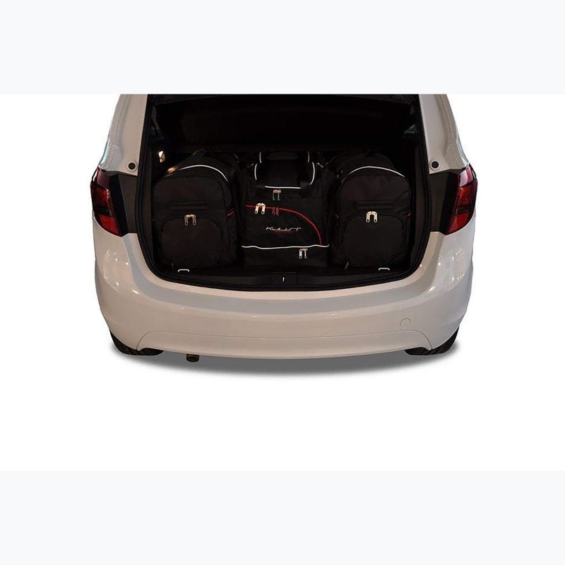 KJUST set geantă portbagaj Opel Meriva 2010-2017 4 buc negru. 12