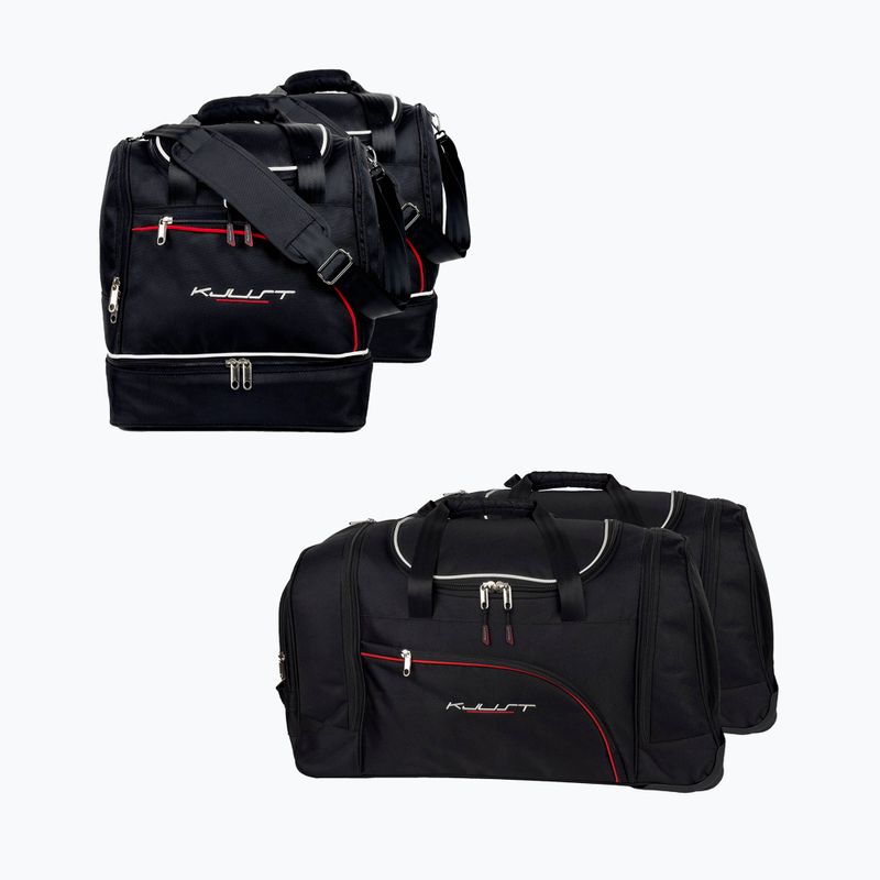 KJUST set sac pentru compartimentul de bagaje Renault Scenic 2003-2009 4 buc. negru