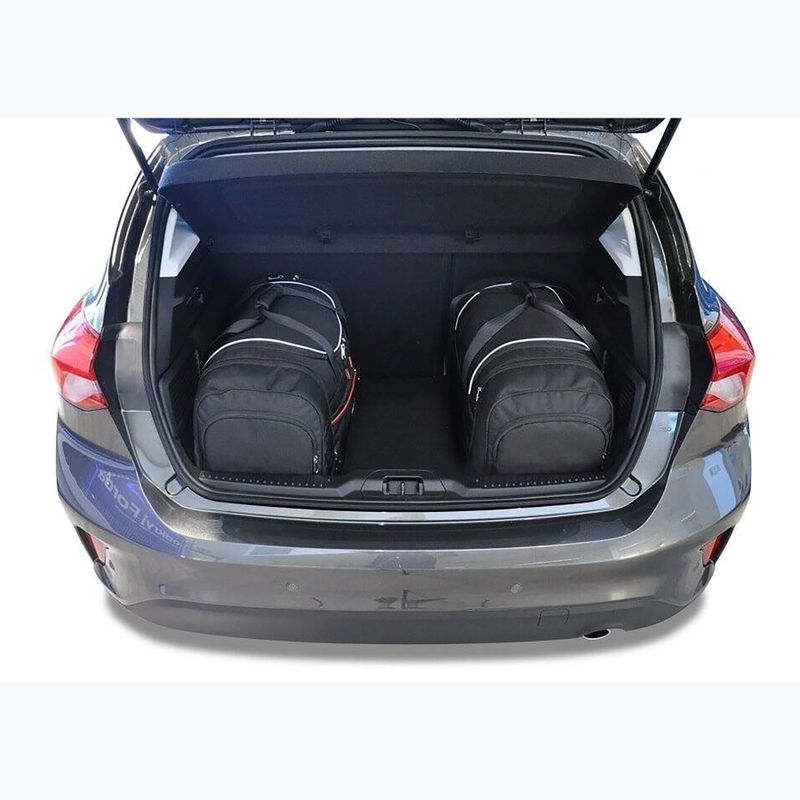 Set de genți pentru portbagaj KJUST Ford Focus Hatchback 2018+ 4 buc. black 17