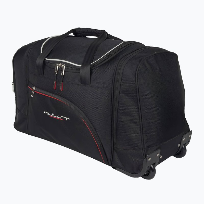 KJUST sac de boot set Saab 9-3 Sportsedan 2002-2014 4 buc negru. 5