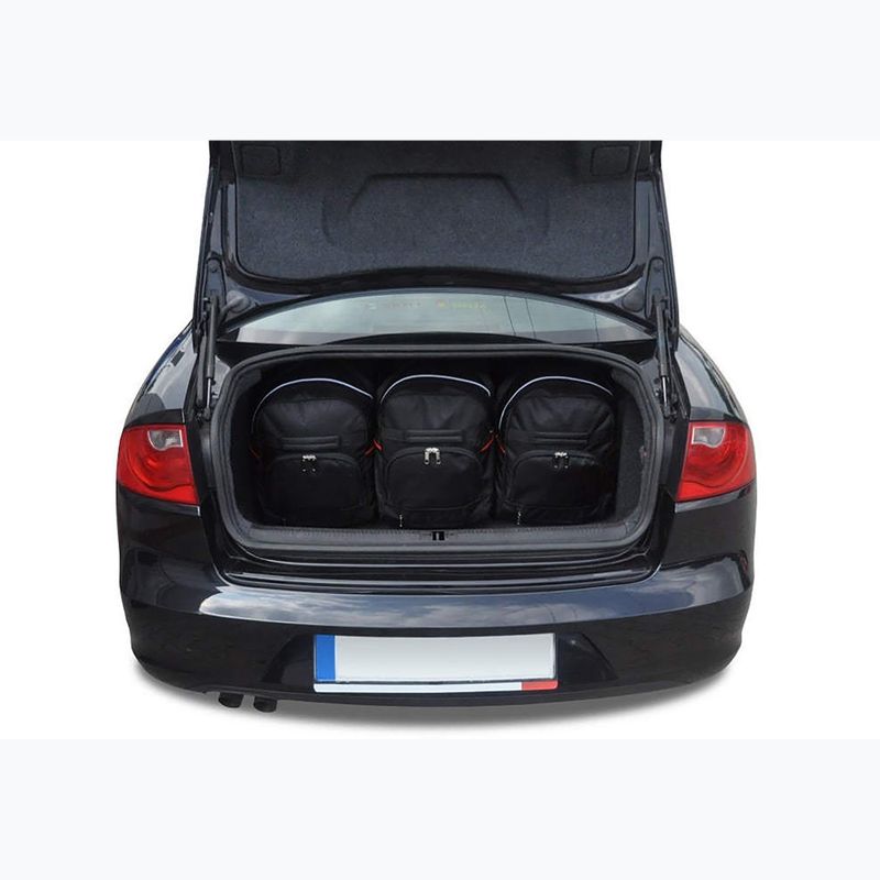 KJUST Seat Exeo Limousine 2009-2013 set sac pentru compartimentul de bagaje 5 buc negru. 12