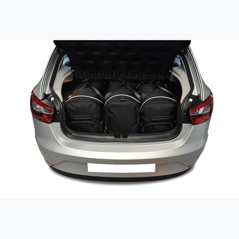 Set geantă portbagaj KJUST Seat Ibiza Hatchback 2008-2017 3 buc negru. 14