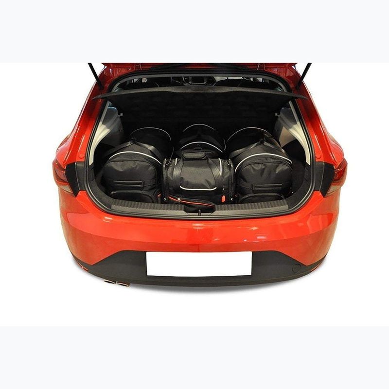 Set geantă portbagaj KJUST Seat Leon 2013-2020 4 buc. negru 11