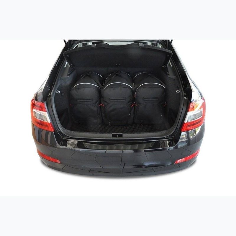 KJUST Skoda Octavia Liftback set geantă portbagaj 2013-2020 5 buc negru. 14