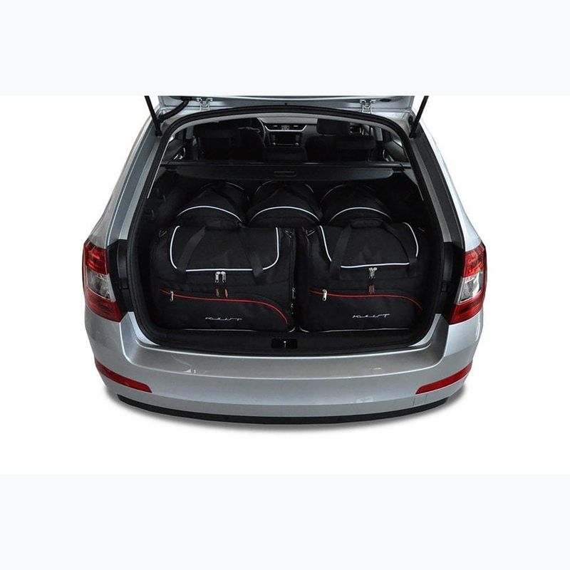 KJUST set sac portbagaj Skoda Octavia Kombi 2013-2020 5 buc negru. 11