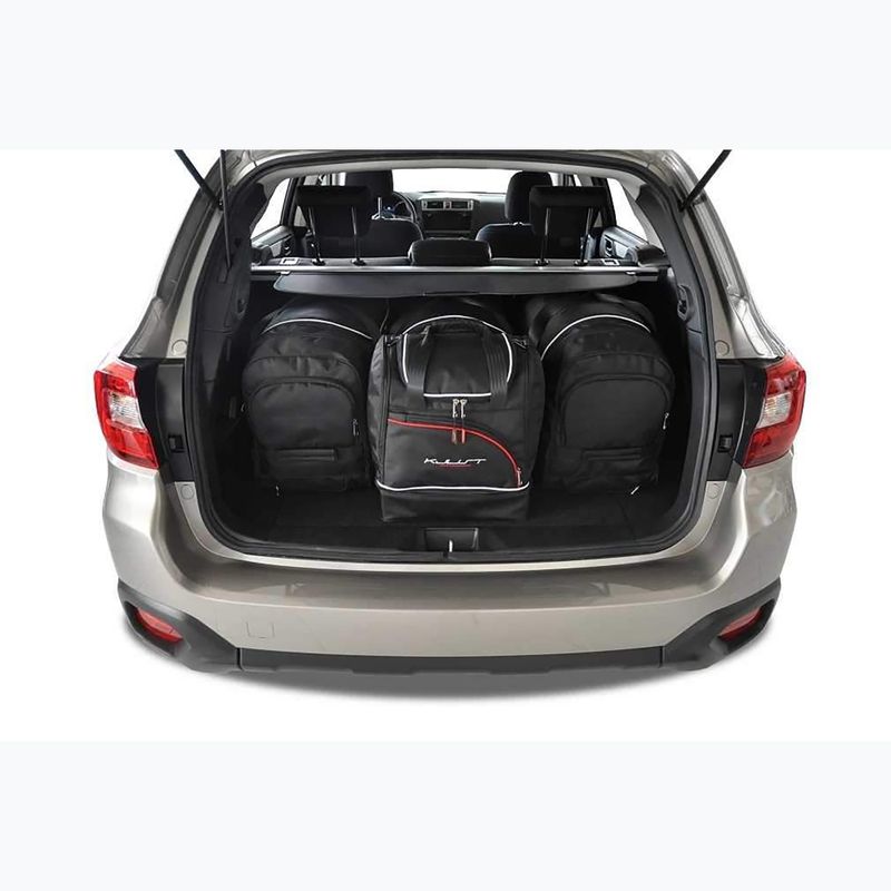 KJUST Subaru Outback sac de boot set 2015-2020 4 buc negru. 12