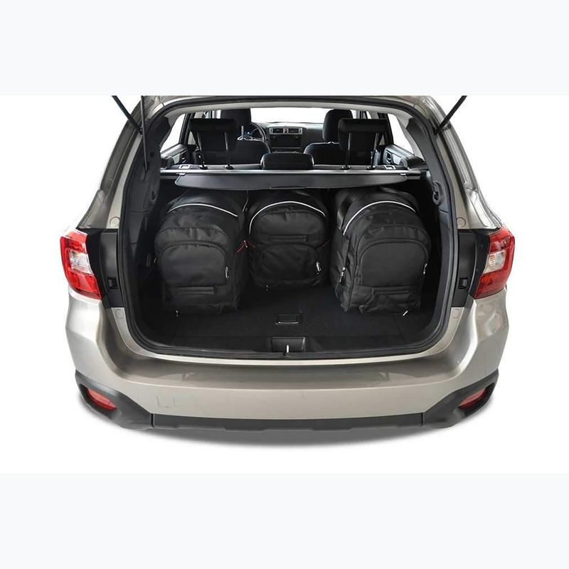 KJUST Subaru Outback sac de boot set 2015-2020 4 buc negru. 13