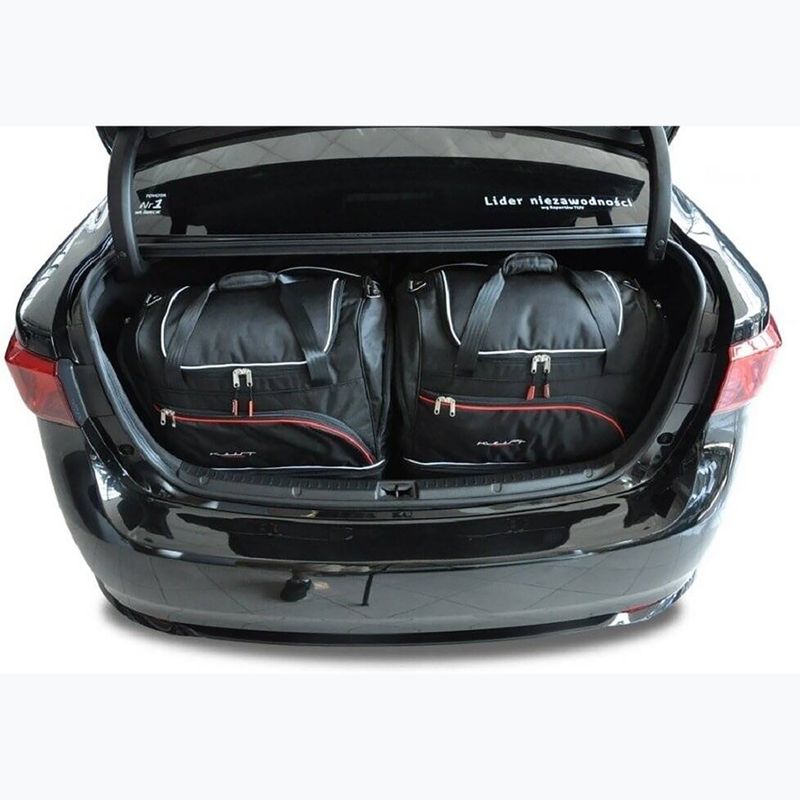 KJUST Toyota Avensis Limousine 2009-2018 set de saci pentru compartimentul de bagaje 4 buc. negru 14