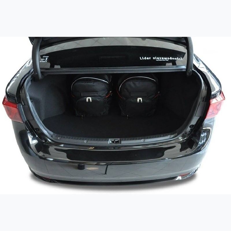 KJUST Toyota Avensis Limousine 2009-2018 set de saci pentru compartimentul de bagaje 4 buc. negru 15