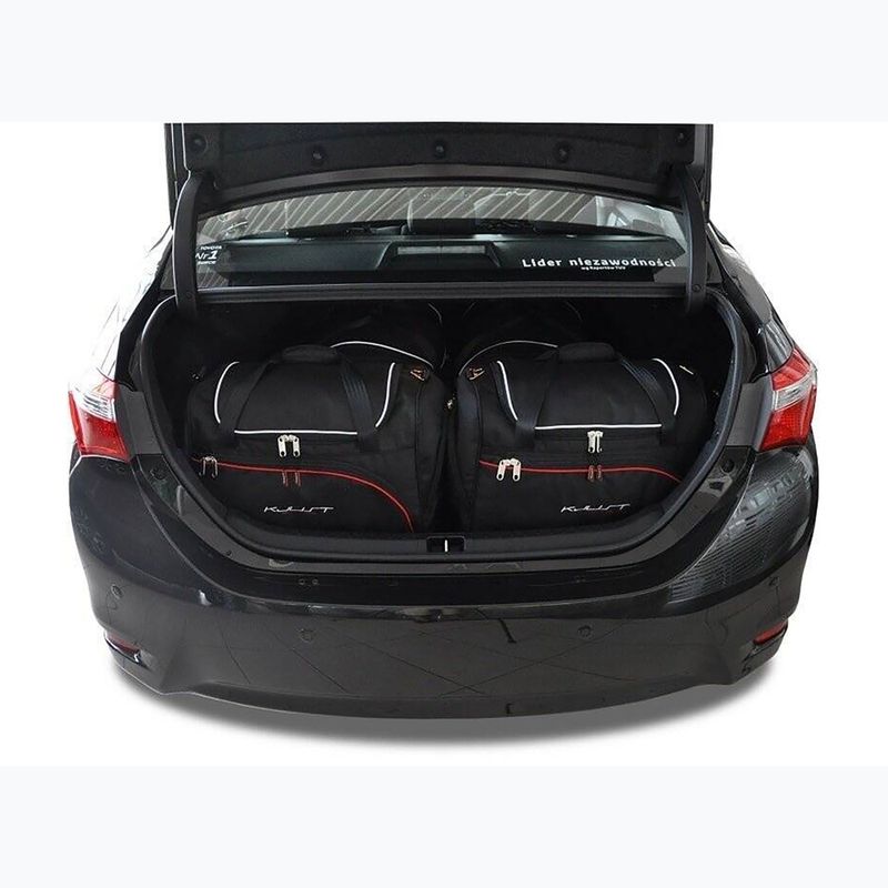 KJUST Toyota Corolla Limousine 2013-2018 sac de boot set 4 buc negru. 13