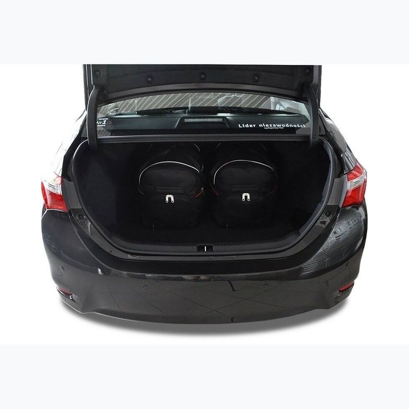 KJUST Toyota Corolla Limousine 2013-2018 sac de boot set 4 buc negru. 14