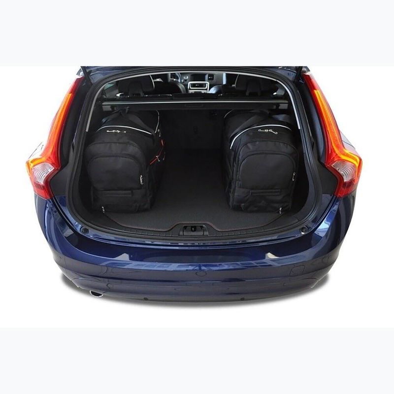 Set de genți pentru portbagaj KJUST Volvo V60 2010-2018 4 buc. negru 18
