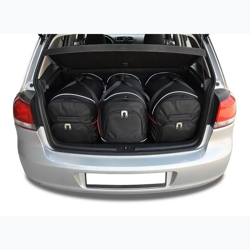 Set de genți pentru portbagaj KJUST Volkswagen Golf Hatchback 2008-2012 3 buc. negru 15