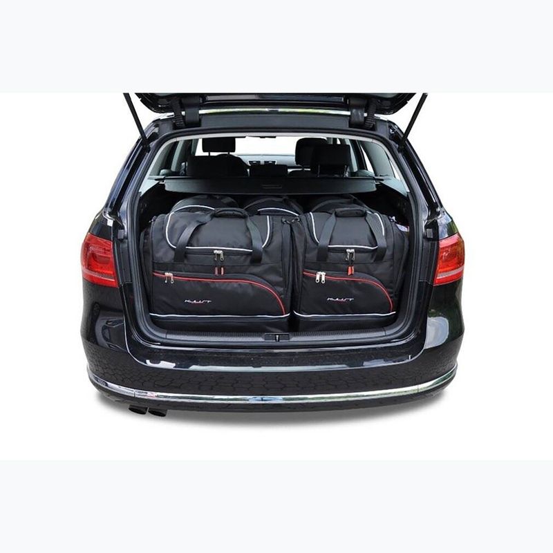 Set de genți pentru portbagaj KJUST Volkswagen Passat Alltrack 2010-2014 5 buc. negru 17
