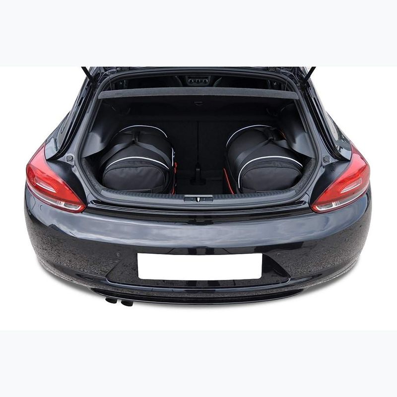 Set de genți pentru portbagaj KJUST Volkswagen Scirocco 2008-2017 4 buc. negru 19