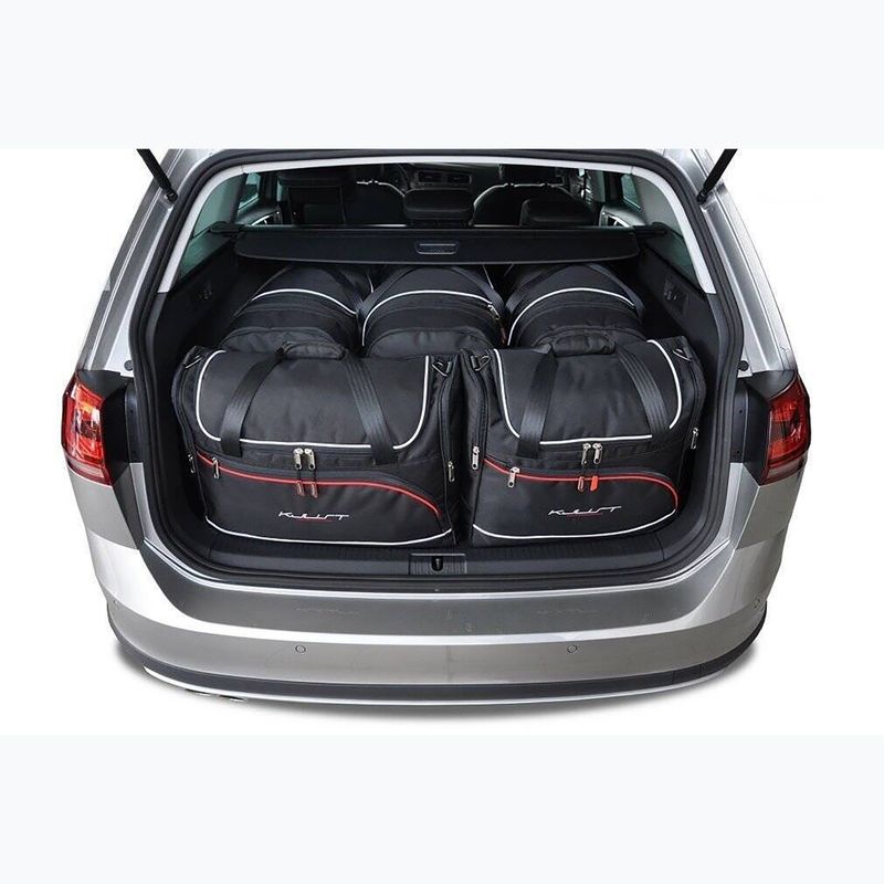 Set de genți pentru portbagaj KJUST Volkswagen Golf Alltrack 2015-2020 5 buc. negru 16