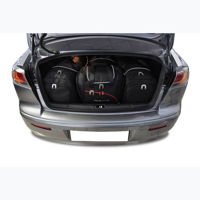 Set de genți pentru portbagaj KJUST Mitsubishi Lancer Limousine 2007-2016 4 buc. negru 11
