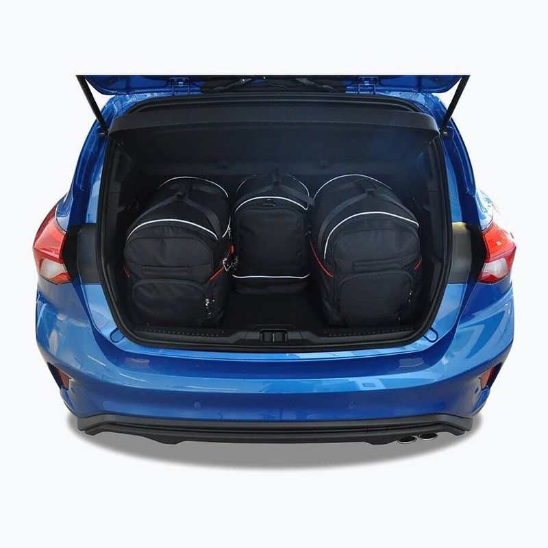 Set de genți pentru portbagaj KJUST Ford Focus Hatchback 2018+ 4 buc. black 14