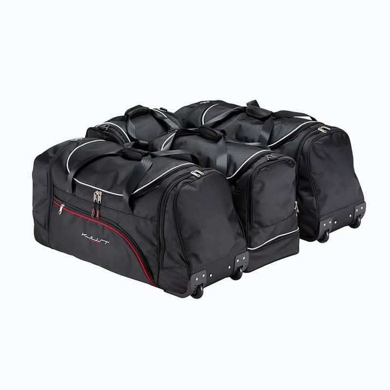 KJUST sac de boot set Subaru Forester 2012-2018 4 buc negru. 2