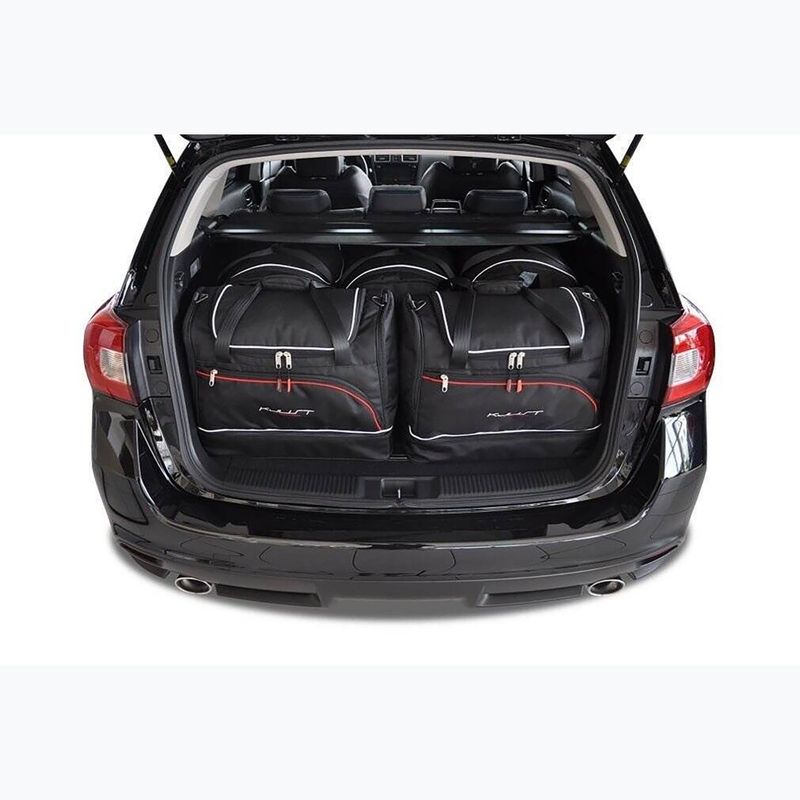 KJUST sac de boot set Subaru Levorg 2015-2018 5 buc negru. 12