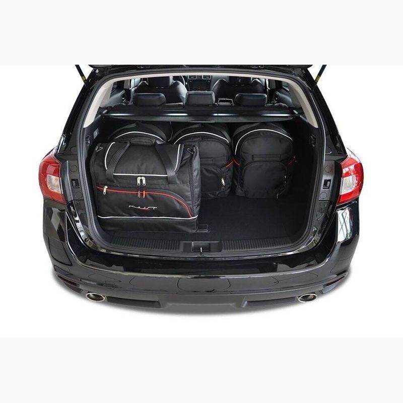 KJUST sac de boot set Subaru Levorg 2015-2018 5 buc negru. 13