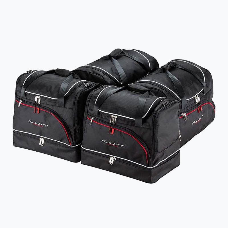 Set de genți pentru portbagaj KJUST Maserati Ghibli 2013+ 4 buc. negru