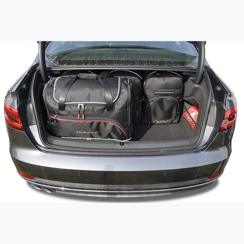 Set de genți pentru portbagaj KJUST Audi A4 Limousine 2015+ 5 buc. black 17