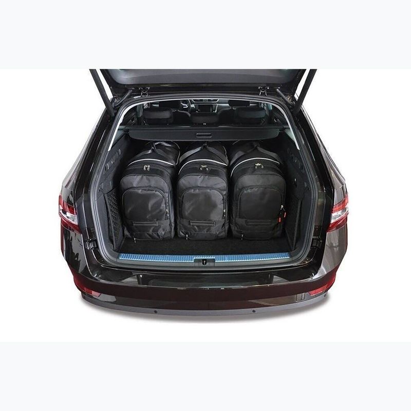 KJUST Skoda Superb Combi 2015-2023 set sac de portbagaj 5 buc negru. 14