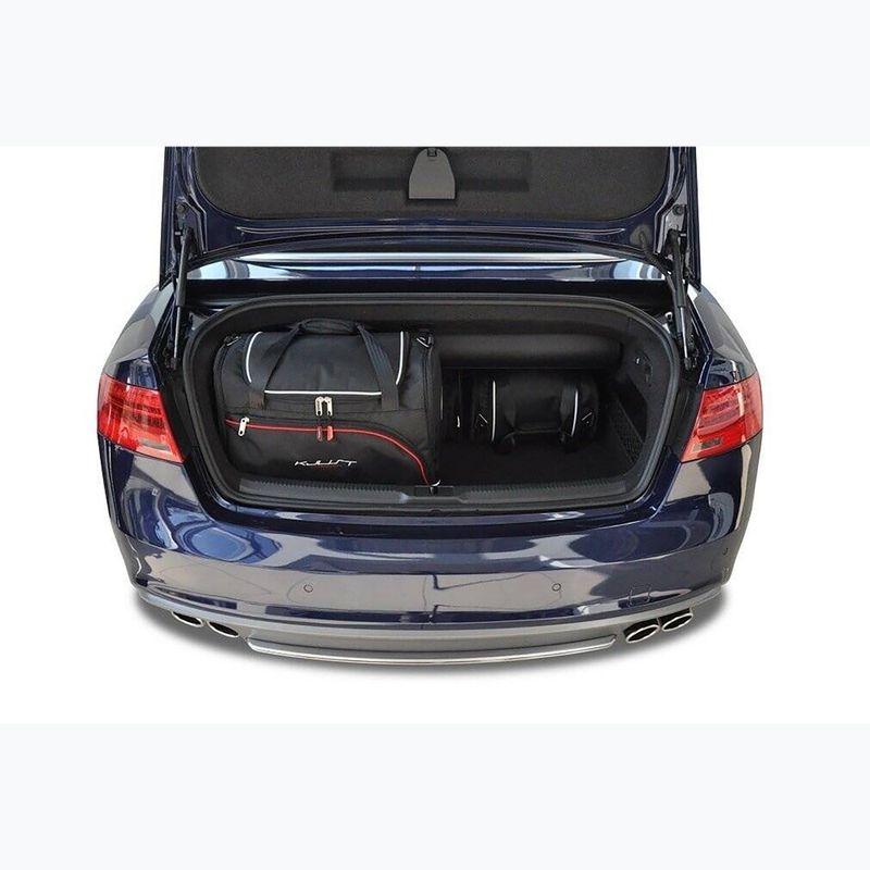KJUST Audi A5 Convertible bagaj compartiment sac set 2008-2016 4 buc negru 16