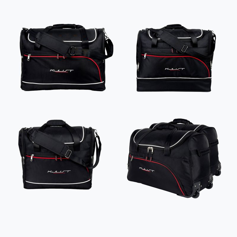 KJUST Skoda Fabia Kombi 2014-2021 set sac de portbagaj 5 buc negru.