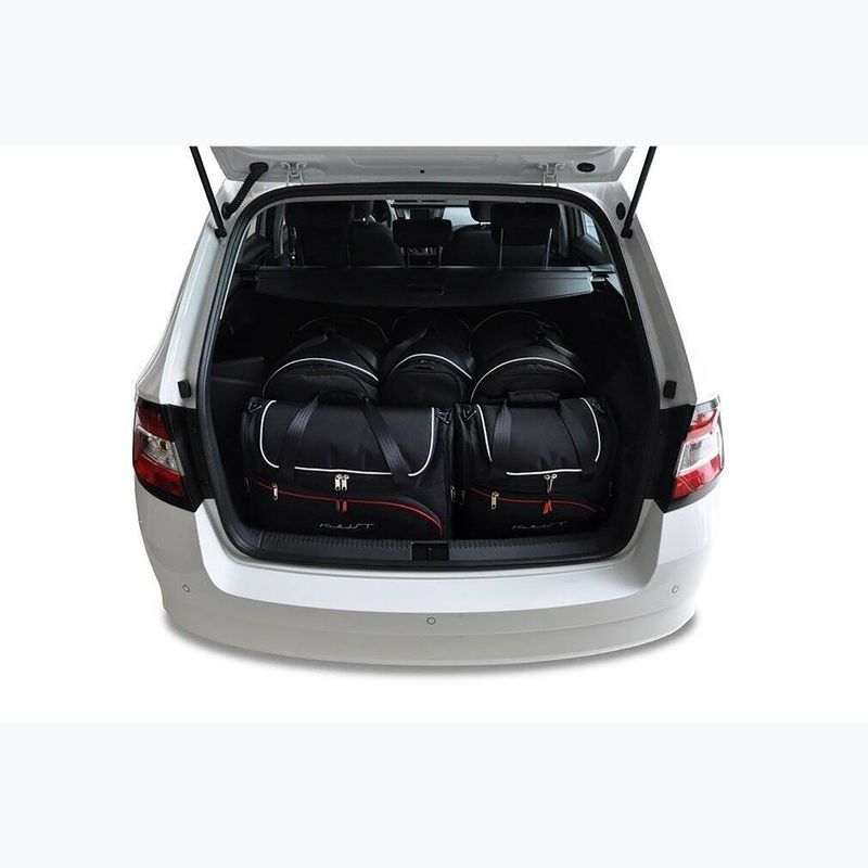KJUST Skoda Fabia Kombi 2014-2021 set sac de portbagaj 5 buc negru. 12