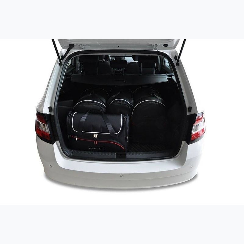 KJUST Skoda Fabia Kombi 2014-2021 set sac de portbagaj 5 buc negru. 13