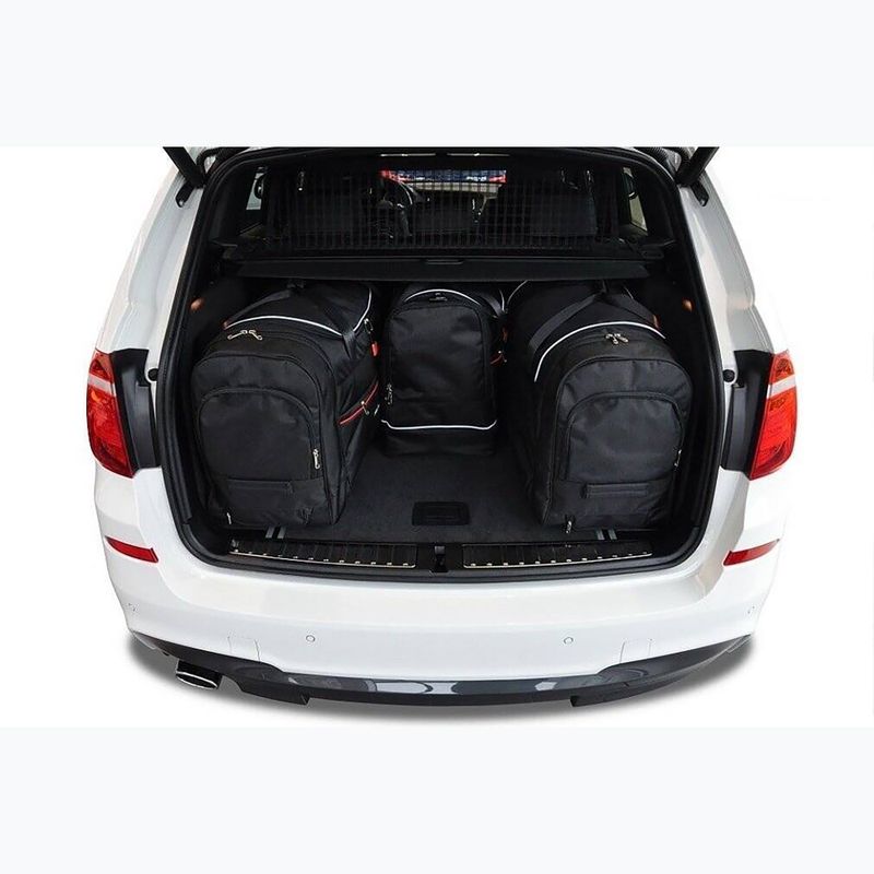 KJUST BMW X3 set geantă portbagaj 2010-2017 4 buc negru 15
