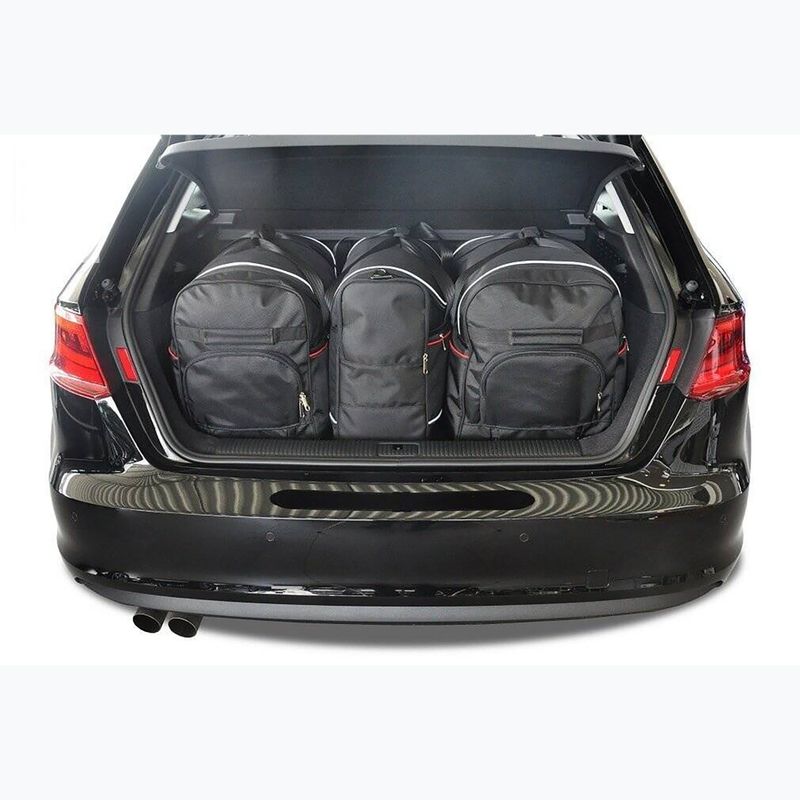 Set de genți pentru portbagaj KJUST Audi A3 2012-2020 3 buc. black 15