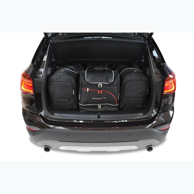 KJUST BMW X1 2015+ 4 set de saci pentru compartimentul de bagaje negru 13