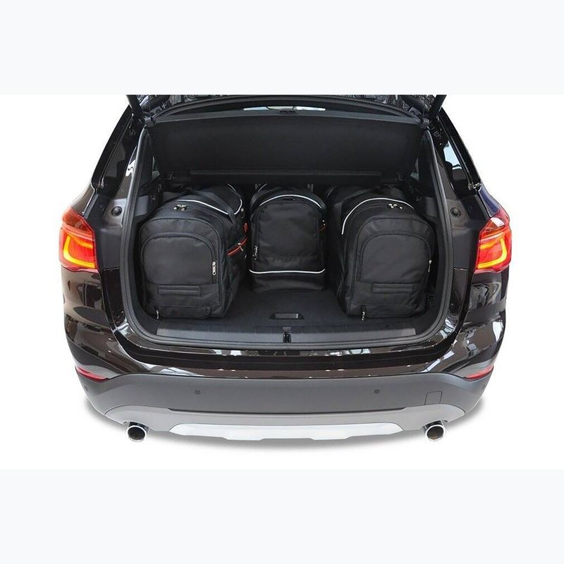 KJUST BMW X1 2015+ 4 set de saci pentru compartimentul de bagaje negru 14