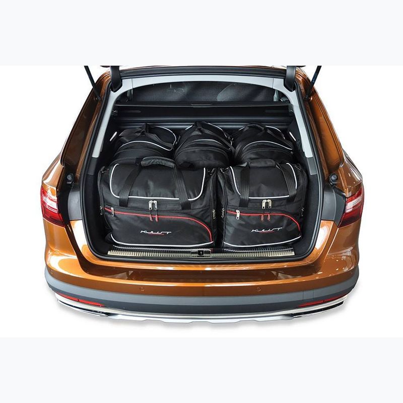 Set de genți pentru portbagaj KJUST Audi A4 Avant 2015+ 5 buc. black 18