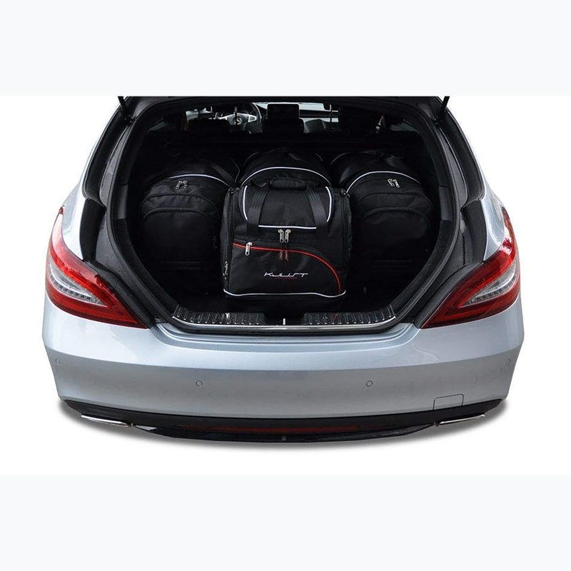 Set de genți pentru portbagaj KJUST Mercedes-Benz CLS Shooting Brake 2012-2017 4 buc. negru 13