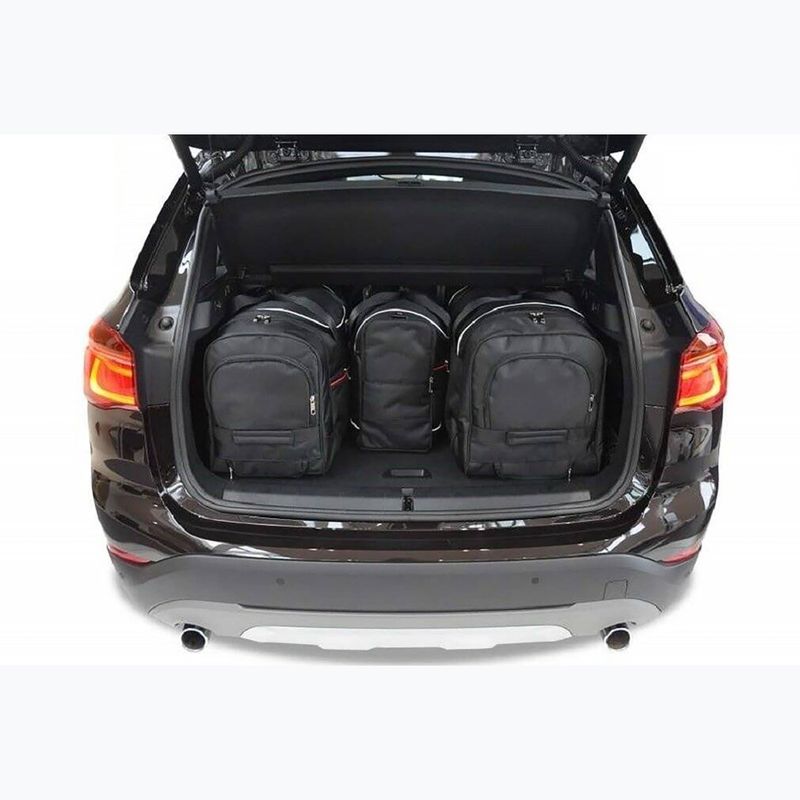 KJUST BMW X1 2015+ 4 set de saci pentru compartimentul de bagaje negru 17