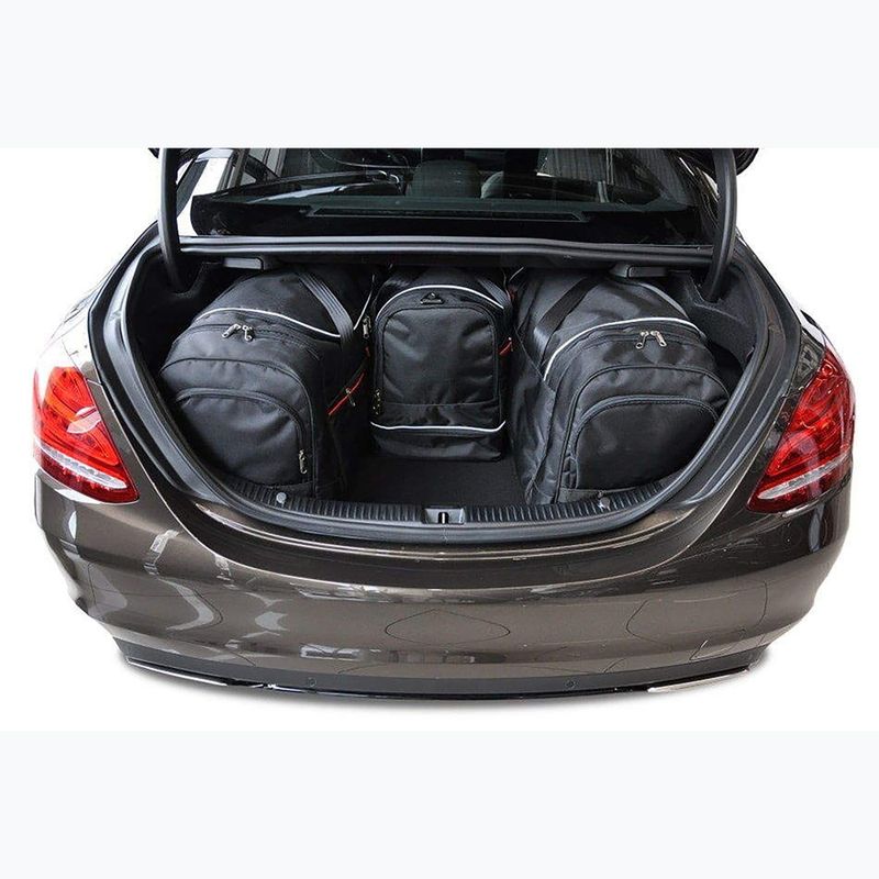 Set de genți pentru portbagaj KJUST Mercedes-Benz C Limousine 2013-2021 4 buc. negru 14