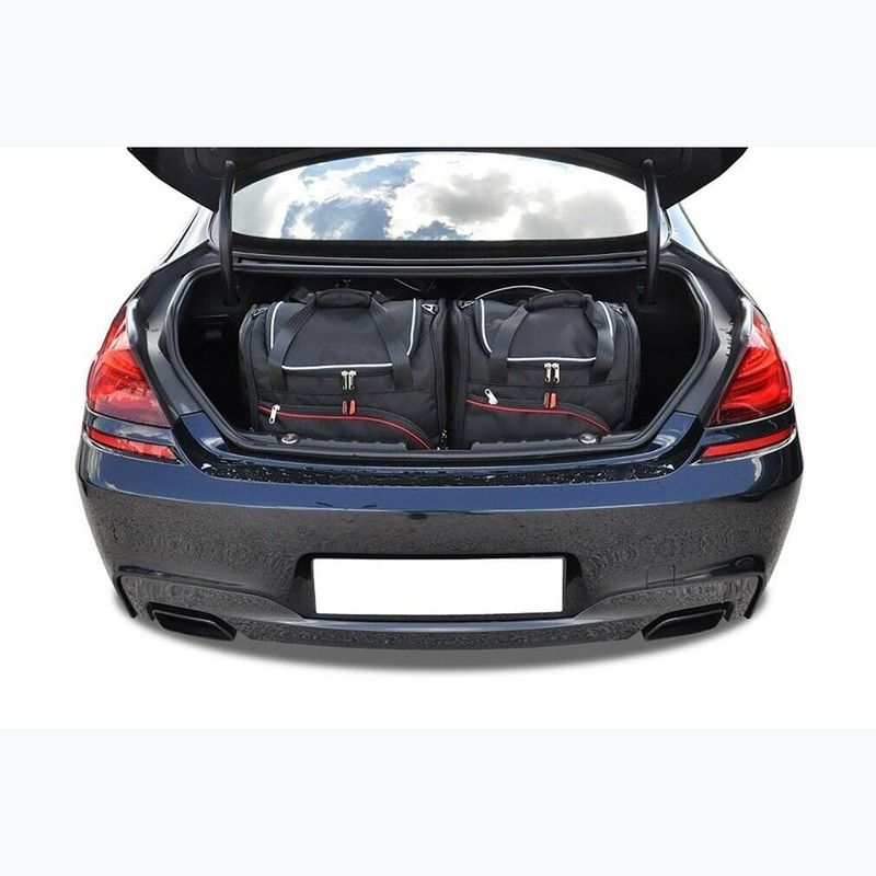 KJUST BMW 6 Gran Coupe 2012-2018 sac de portbagaj set 4 buc negru 18