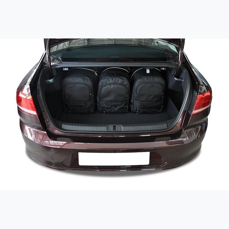 Set de genți pentru portbagaj KJUST Volkswagen Passat Limousine 2014-2021 5 buc. negru 18