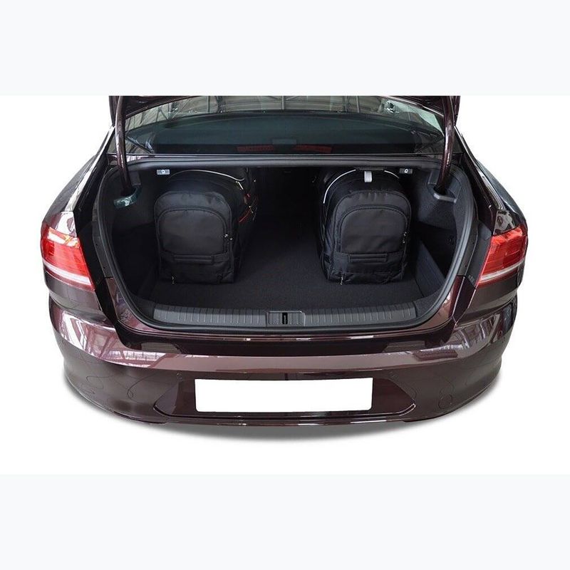 Set de genți pentru portbagaj KJUST Volkswagen Passat Limousine 2014-2021 5 buc. negru 19
