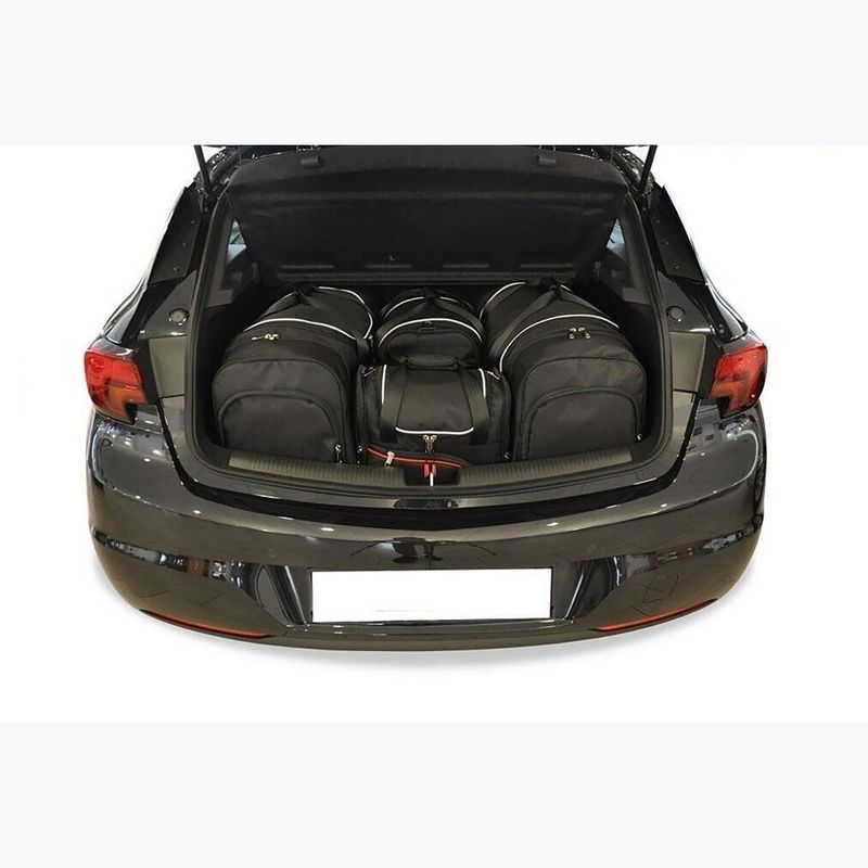KJUST set geantă portbagaj Opel Astra Hatchback 2015-2021 4 buc negru. 13