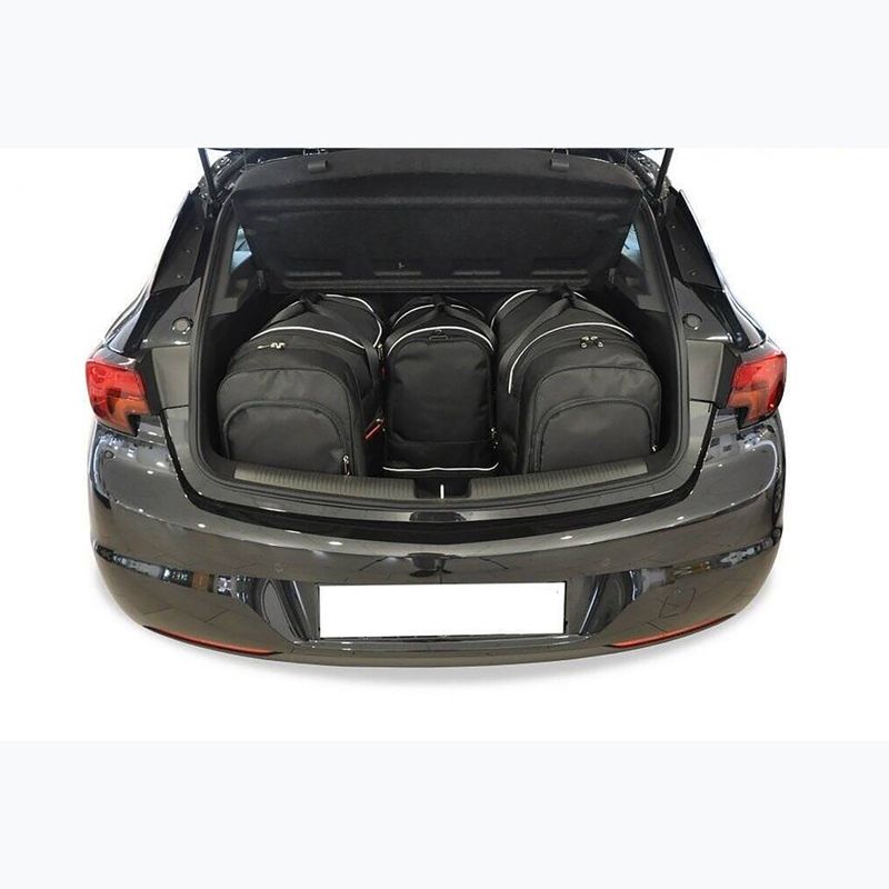 KJUST set geantă portbagaj Opel Astra Hatchback 2015-2021 4 buc negru. 14