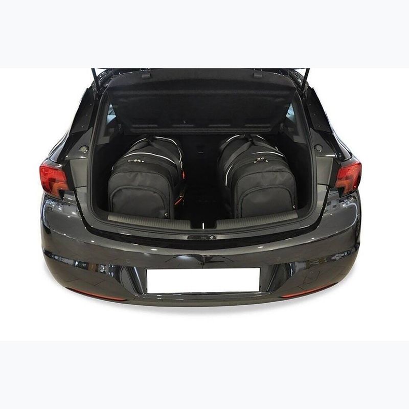 KJUST set geantă portbagaj Opel Astra Hatchback 2015-2021 4 buc negru. 15