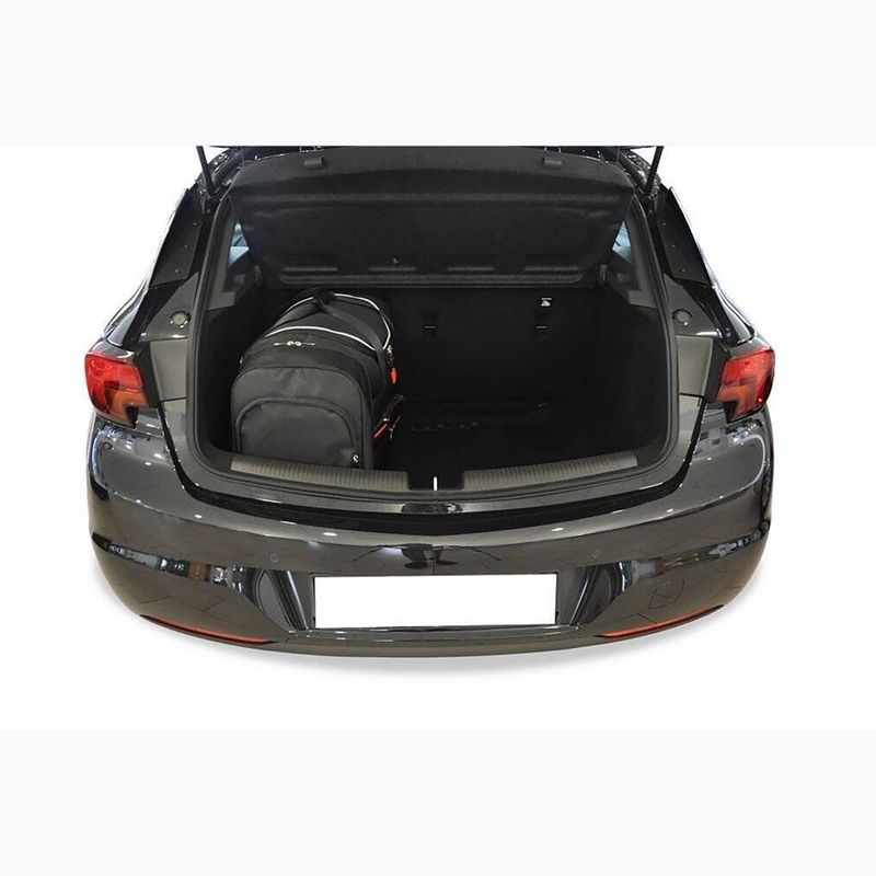 KJUST set geantă portbagaj Opel Astra Hatchback 2015-2021 4 buc negru. 16