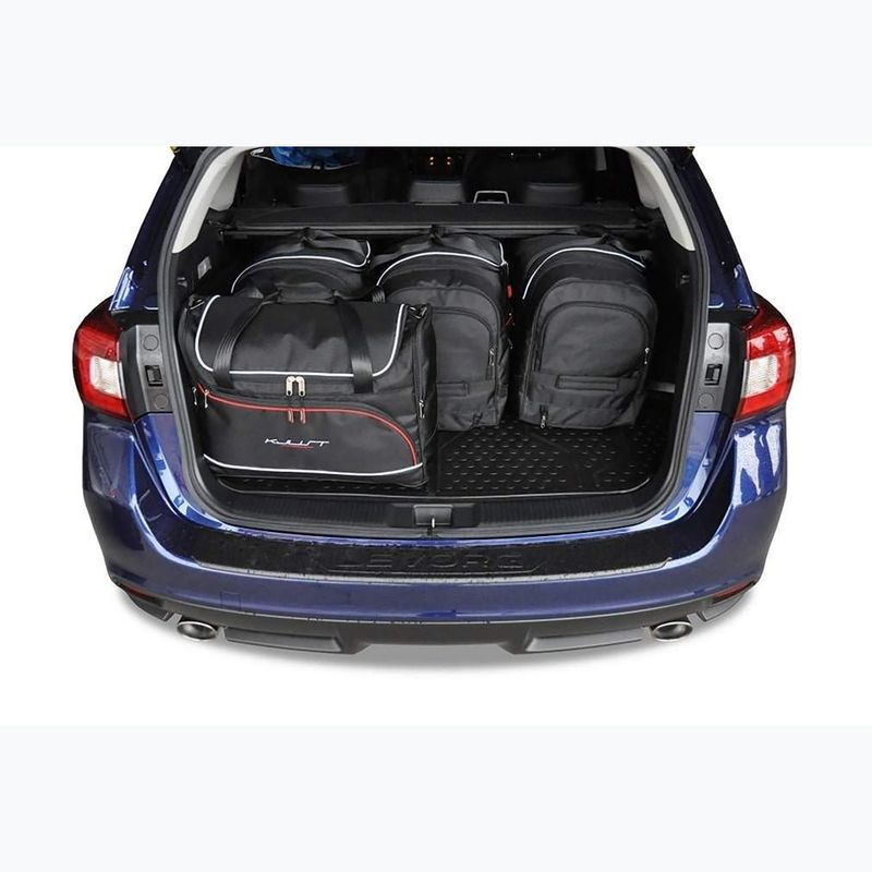 KJUST sac de boot set Subaru Levorg 2015-2018 5 buc negru. 13