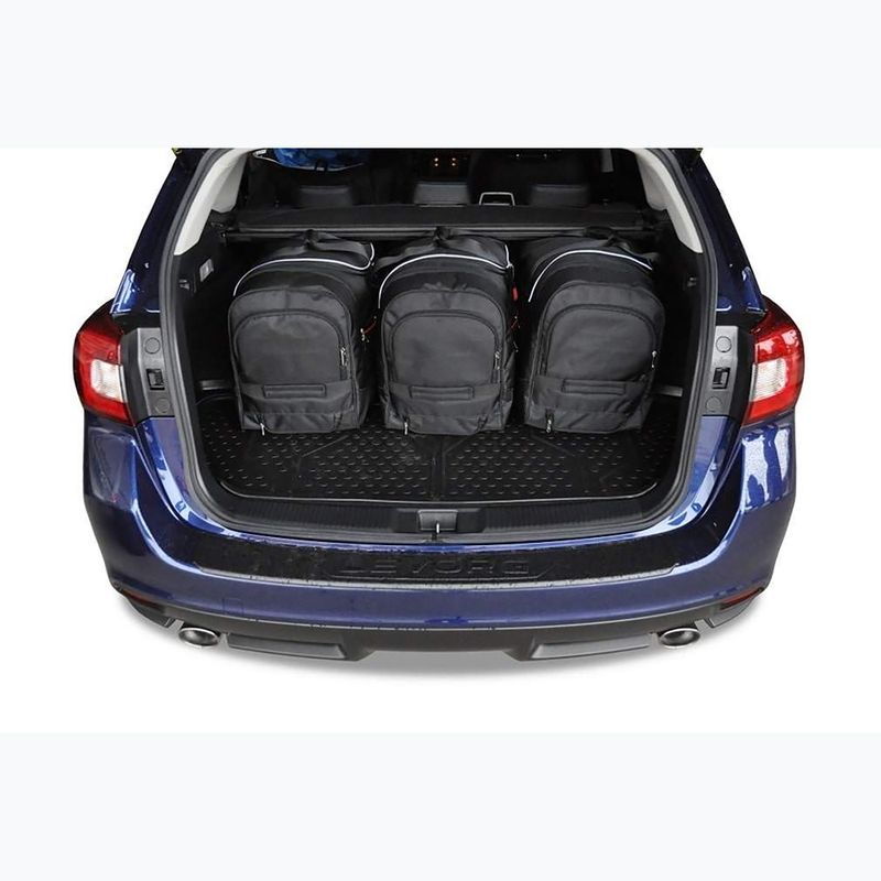 KJUST sac de boot set Subaru Levorg 2015-2018 5 buc negru. 14