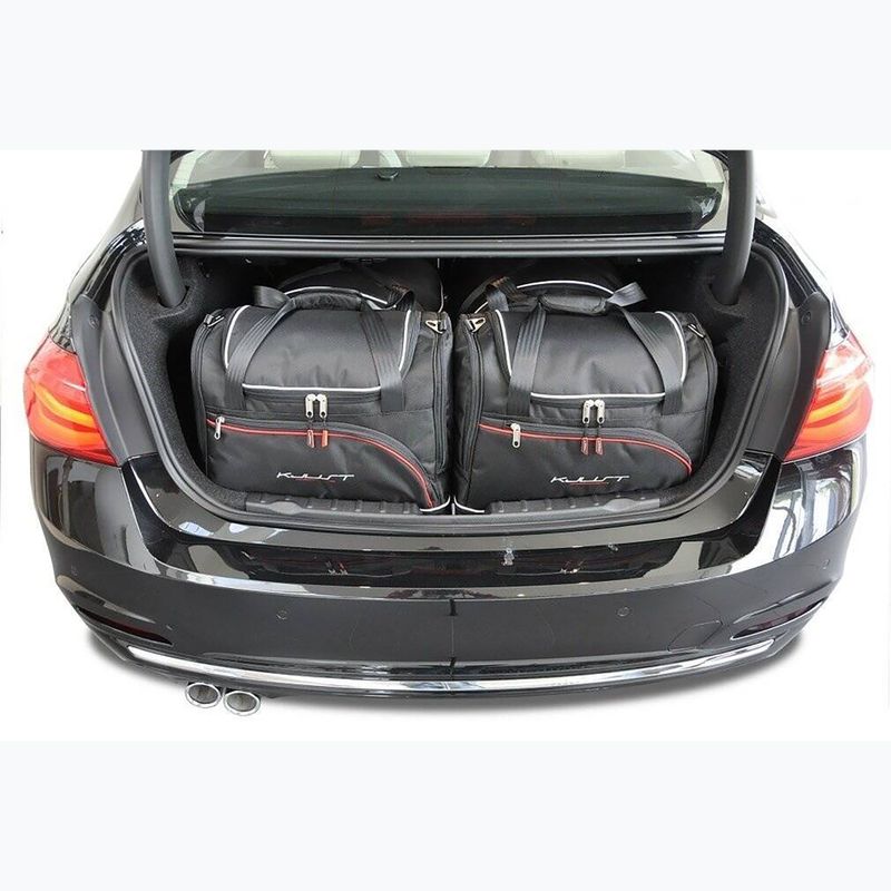 KJUST BMW 3 Limousine 2011-2018 set sac de portbagaj 4 buc negru 13
